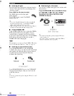 Предварительный просмотр 48 страницы Yamaha RX-Z9 Owner'S Manual