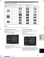 Предварительный просмотр 85 страницы Yamaha RX-Z9 Owner'S Manual