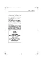 Preview for 3 page of Yamaha RX10GTX Owner'S Manual