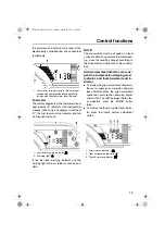 Preview for 21 page of Yamaha RX10GTX Owner'S Manual