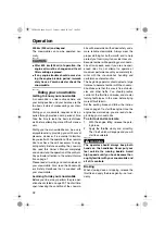 Предварительный просмотр 38 страницы Yamaha RX10GTX Owner'S Manual