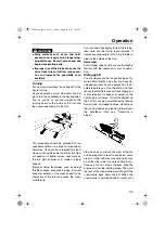 Предварительный просмотр 39 страницы Yamaha RX10GTX Owner'S Manual