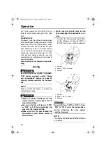 Предварительный просмотр 42 страницы Yamaha RX10GTX Owner'S Manual