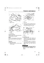 Предварительный просмотр 49 страницы Yamaha RX10GTX Owner'S Manual