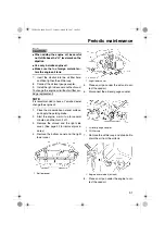 Предварительный просмотр 57 страницы Yamaha RX10GTX Owner'S Manual