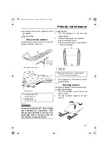 Предварительный просмотр 67 страницы Yamaha RX10GTX Owner'S Manual