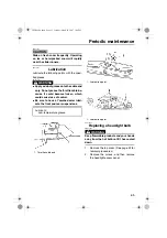 Предварительный просмотр 71 страницы Yamaha RX10GTX Owner'S Manual