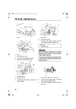 Предварительный просмотр 72 страницы Yamaha RX10GTX Owner'S Manual