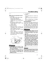 Предварительный просмотр 77 страницы Yamaha RX10GTX Owner'S Manual