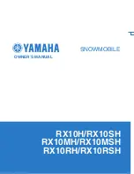 Yamaha RX10H Owner'S Manual preview