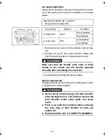 Preview for 63 page of Yamaha RX10K Owner'S Manual