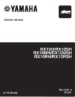 Preview for 111 page of Yamaha RX10K Supplementary Service Manual