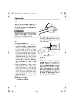 Preview for 44 page of Yamaha RX10PB Owner'S Manual