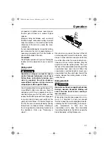 Preview for 47 page of Yamaha RX10PB Owner'S Manual