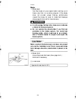 Preview for 38 page of Yamaha RX10RL Owner'S Manual