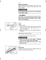 Preview for 39 page of Yamaha RX10RL Owner'S Manual