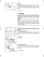 Preview for 58 page of Yamaha RX10RL Owner'S Manual