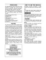 Предварительный просмотр 3 страницы Yamaha RX10RTL Supplemental Service Manual