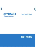 Yamaha RX10RTW Owner'S Manual preview