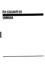 Preview for 34 page of Yamaha RX530/AVR55 Service Manual