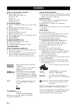 Preview for 6 page of Yamaha RXN600BL Owner'S Manual