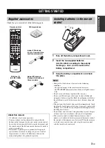 Preview for 7 page of Yamaha RXN600BL Owner'S Manual