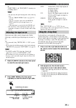 Preview for 39 page of Yamaha RXN600BL Owner'S Manual