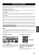 Preview for 69 page of Yamaha RXN600BL Owner'S Manual