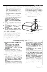 Preview for 3 page of Yamaha RXV1800BL Owner'S Manual