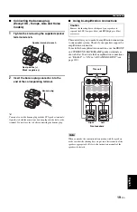 Preview for 23 page of Yamaha RXV1800BL Owner'S Manual