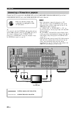 Preview for 28 page of Yamaha RXV1800BL Owner'S Manual