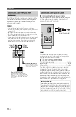 Preview for 36 page of Yamaha RXV1800BL Owner'S Manual