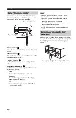 Preview for 40 page of Yamaha RXV1800BL Owner'S Manual