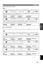 Preview for 53 page of Yamaha RXV1800BL Owner'S Manual