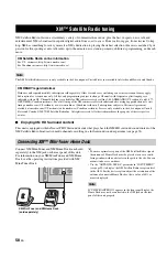 Preview for 62 page of Yamaha RXV1800BL Owner'S Manual