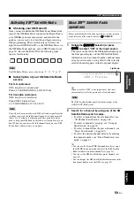 Preview for 63 page of Yamaha RXV1800BL Owner'S Manual