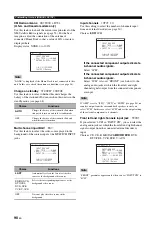 Preview for 94 page of Yamaha RXV1800BL Owner'S Manual