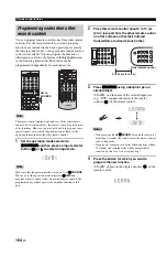 Preview for 108 page of Yamaha RXV1800BL Owner'S Manual