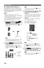 Preview for 112 page of Yamaha RXV1800BL Owner'S Manual