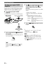 Предварительный просмотр 30 страницы Yamaha RXV363BL Owner'S Manual