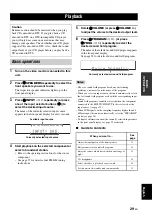 Предварительный просмотр 31 страницы Yamaha RXV363BL Owner'S Manual