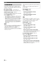 Предварительный просмотр 48 страницы Yamaha RXV363BL Owner'S Manual