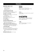 Предварительный просмотр 68 страницы Yamaha RXV363BL Owner'S Manual