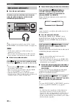 Предварительный просмотр 226 страницы Yamaha RXV363BL Owner'S Manual