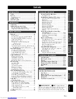 Preview for 5 page of Yamaha RXV3800BL Owner'S Manual