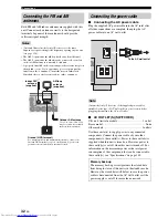 Preview for 36 page of Yamaha RXV3800BL Owner'S Manual