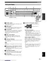 Preview for 39 page of Yamaha RXV3800BL Owner'S Manual