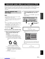 Preview for 41 page of Yamaha RXV3800BL Owner'S Manual