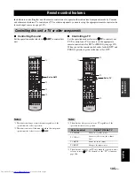 Preview for 109 page of Yamaha RXV3800BL Owner'S Manual