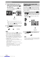 Preview for 114 page of Yamaha RXV3800BL Owner'S Manual